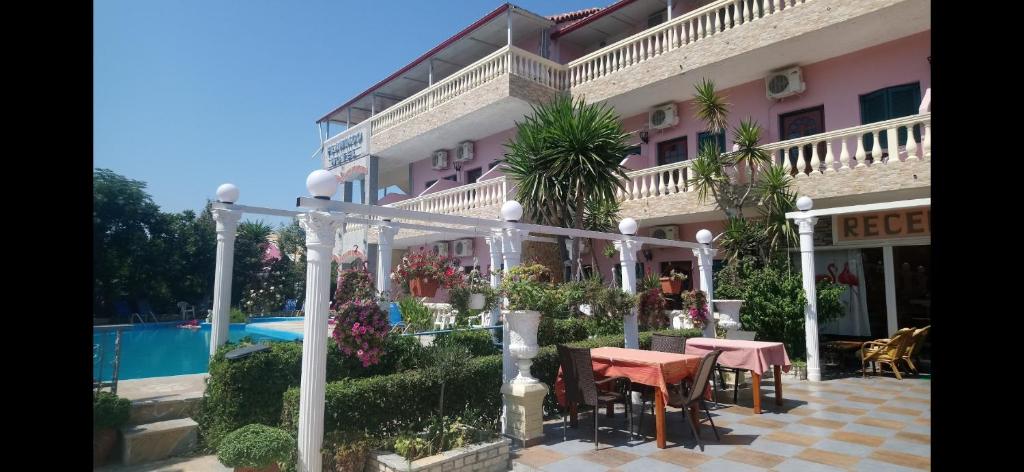 Flamingo Apartments Moraitika Corfu room 2